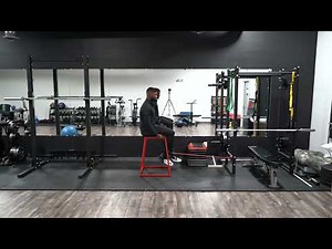Single Leg Band Resisted Isometric Hamstring Curl