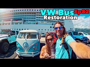 VW Bus Restoration - Episode 82 - Welcome HOME Kona! | MicBergsma