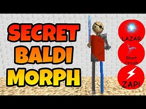 Roblox Play As Baldi - Evil Baldi Showcase (ADMIN)