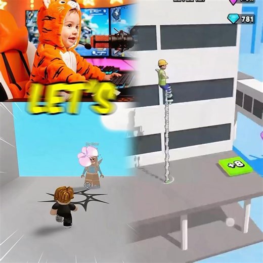 Roblox size change obby 🤯 #roblox #robloxshorts