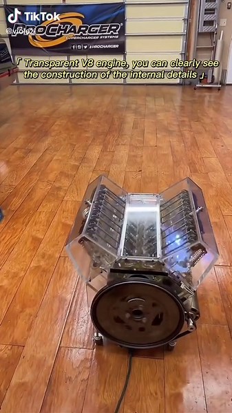 Transparent Engine Model | Watch How It Works!
