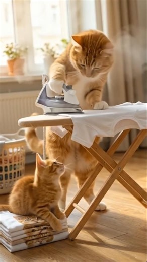 👉 “Funny Cat Doing Laundry 😂 | Cutest Cat Ever”