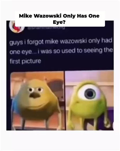 Musicpromo | Mike Wazowski's got one eye, but he's got loyalty! And ambition. That's why he's rapping. #MikeWazowski #MonstersInc #RapReels #FunnyReels... | Instagram