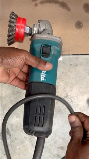 99% of People Wrap Grinder Cords WRONG! 😱⚡ #PowerTools #Shorts #AngleGrinder #workshophacks