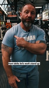 1.2K views | The front lateral raise is an isolation exercise that...