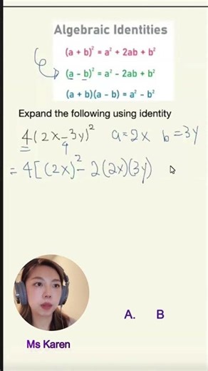 🎥 Algebraic Identities Build Better Skills for Better Grades