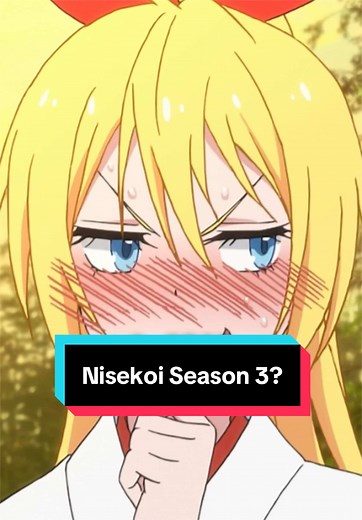 Nisekoi is a romance Anime that was Never completed 🥲 #anime #romanceanime #nisekoi #animetiktok