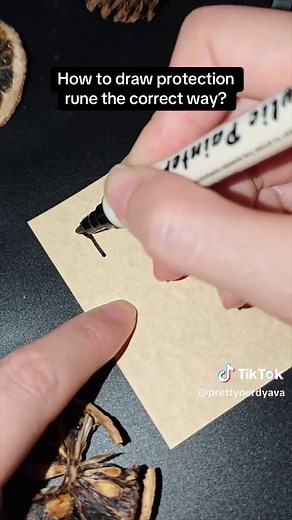 How to Draw a Home Protection Rune Correctly