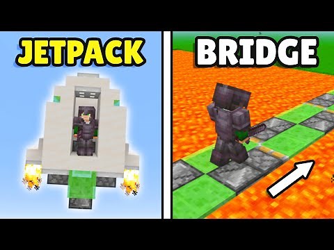 Minecraft: 6+ MIND-BLOWING Redstone Hacks!