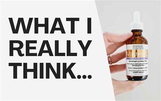 Watch Advanced Clinicals Vitamin C Serum REVIEW on Amazon Live