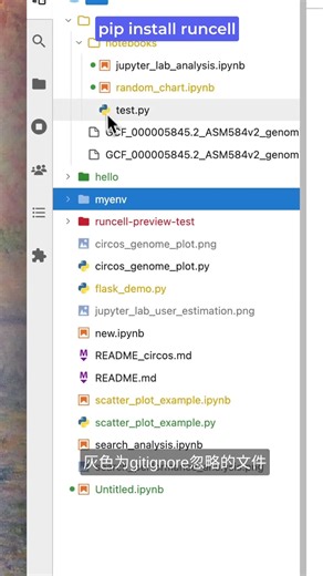 如何在Jupyter里使用树状文件浏览和全局搜索
