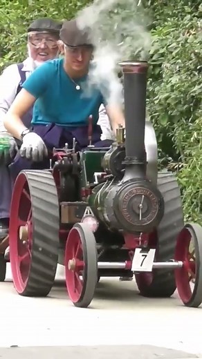 4 Inch Burrell Traction Engine at Amberley Miniature Steam Weekend
