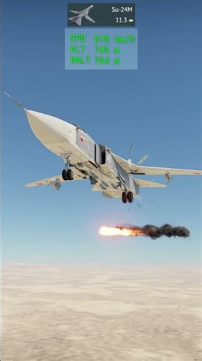 Day 232. At what speed will the landing gear of a Su-24M break? #warthunder #russia