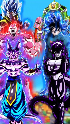 Gogeta 🆚️ God of destructions | Jiren 🆚️ Goku | Lord beerus 🆚️ Freiza #dragonball