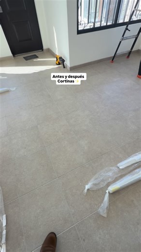 Antes y después 😱 #cortinas híbridas #blackout #ondasperfectas @farzoficial #remodelacion #fyp | Ibbex Decoración