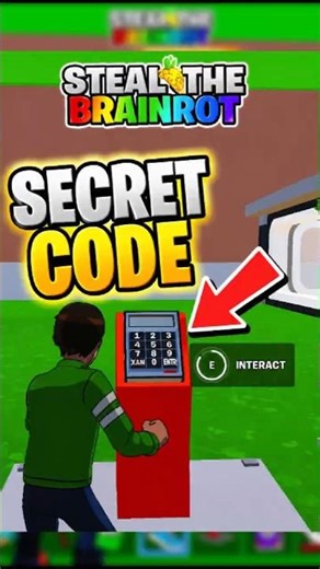 CRYSTAL BOX SECRET CODE In Steal The Brainrot!