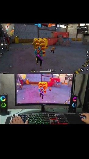 Free Fire PC handcam gameplay with PC screen record gameplay Garean-Freefire Gurjar99yt