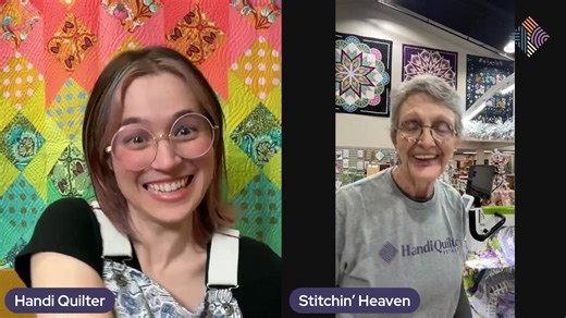 Join Handi Quilter and Stitchin' Heaven to talk quilts, longarming, and exciting upcoming news! | Handi Quilter