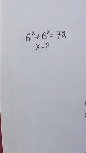 solve the exponential function#maths #mathstricks