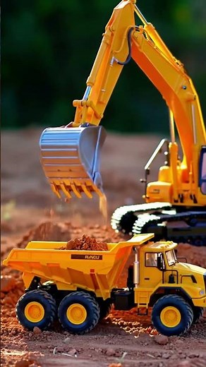 Epic RC Construction: Excavator, Dump Truck & Road Roller Action! 🏗️