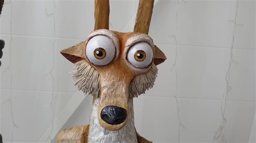 Handmade Ice Age Scrat Craft for Sale!