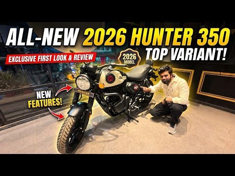 New Royal Enfield Hunter 350 2026 😈 | Full Review, Features, Mileage & On-Road Price 🔥