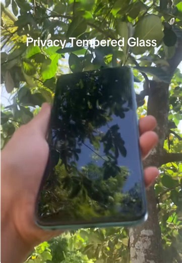 Anti-Spying Tempered Glass Screen Protector for Phones