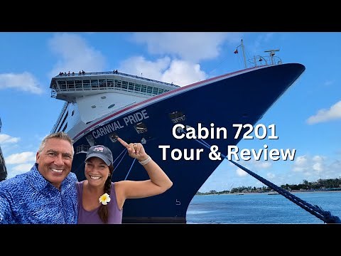 Carnival Pride Cabin 7201 Tour & Review