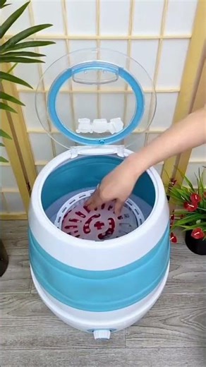foldable washing machine