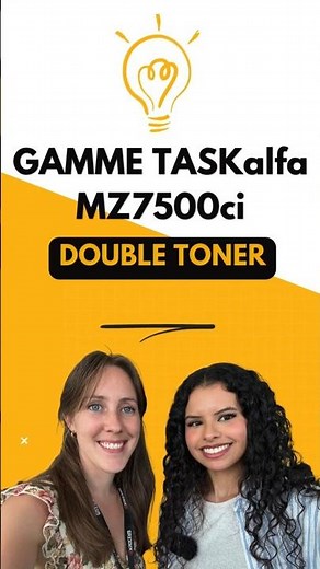 TASKalfa MZ7500ci : le double réservoir de toner