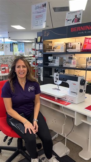 Meet the bernette b08 Straight Stitch Machine!⁠ ⁠ The b08 Straight Stitch is a powerhouse with a speed of 1,600 stitches per minute, making it one of the fastest domestic sewing machines on the market. Equipped with a powerful DC motor, this machine ensures efficient performance for all your sewing projects.⁠ ⁠ The Automatic Thread Cutter provides added convenience, while the Extra Large Bobbin and the Independent Bobbin Winding Motor allow for extended sewing sessions without interruptions. Wit