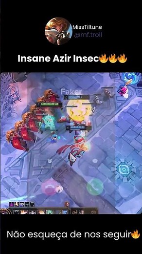 Insane Azir Insec 🤣🤣🤣🤣🤣