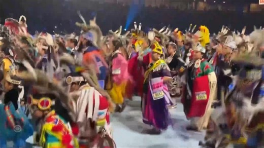 Thousands of indigenous Native American dancers and musicians are gathered in Albuquerque, New Mexico this weekend for what’s called the largest Pow Wow in North America. | CBS Evening News