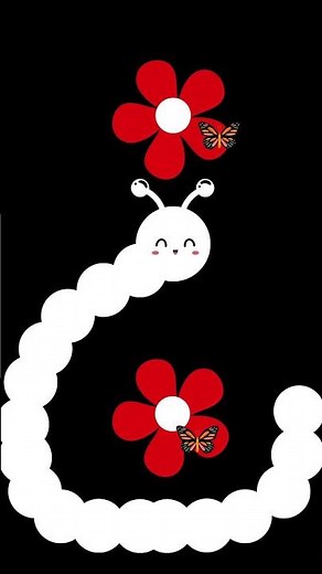 Baby Bear | Colorful Caterpillar | Calming Visuals #sensoryvideo #cute
