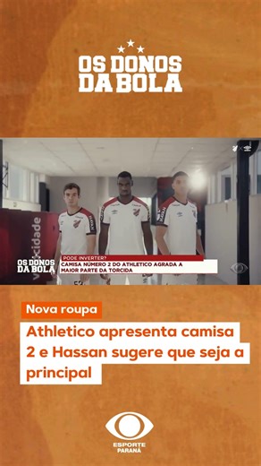 Nova camisa do Athletico