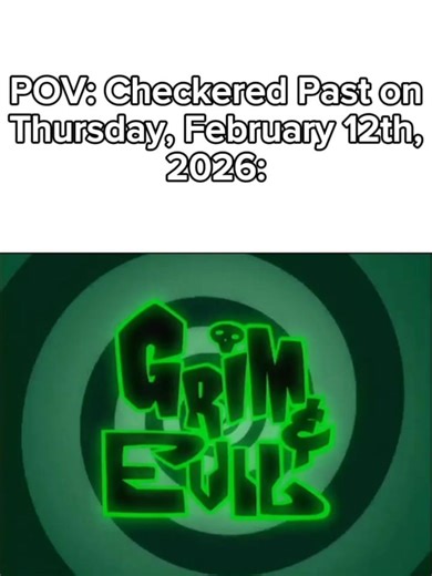 Billy & Mandy and Evil Con Carne return to Checkered Past on February 12th, 2026