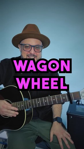 Learn to play Wagon Wheel in Minutes! #guitar #tutorial #lesson #wagonwheel | Marty Schwartz