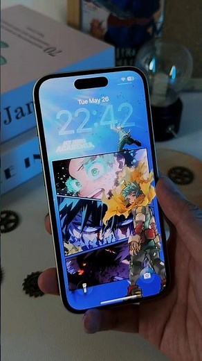 MHA Anime of the Year | DIY live lockscreen wallpaper#mha #shorts