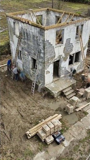 From Rubble to Luxury in Minutes #renovation #beforeandafter