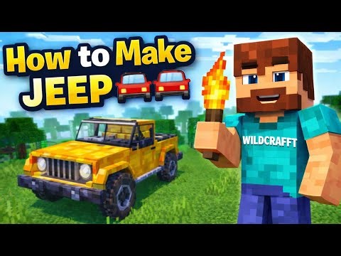 How to make jeep in Minecraft build 