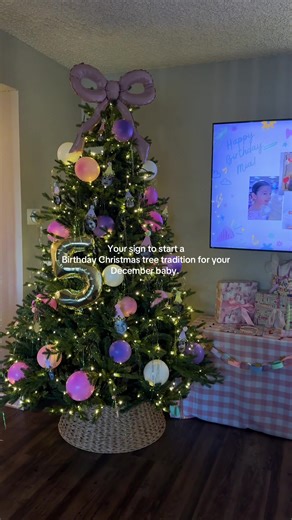 Create a Unique Birthday Christmas Tree Tradition