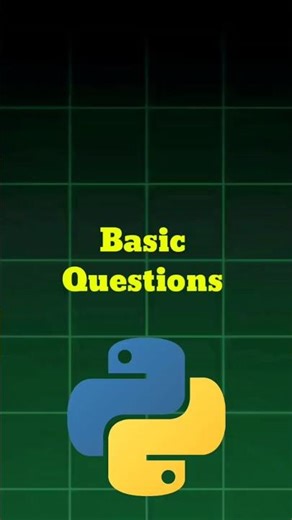 Learn Python Basics in 60 Seconds.🤔Python Beginner Questions You Should Practice! 👍#python #coding