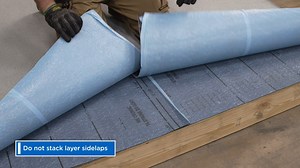 Joe Knows how to start up a 2-ply Flintlastic SA system to ensure that side laps within the system are staggered...do you? 🤔 Watch along to learn the importance of staggering side laps for optimal protection against water incursion 👇 | CertainTeed