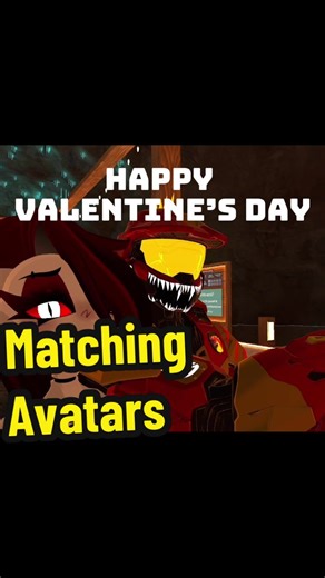 Matching Avatars For Valentines Day. Huge Thanks to @Woofster for the Help ❤️. #vrchat #vrchatavatar #vrchatavatarcreator #fyp