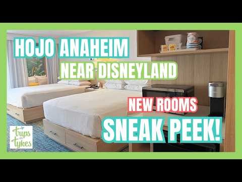 HoJo Anaheim 2026 New Room Tour: Building 3 - 2 Queen Signature Room