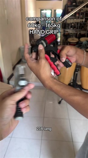 Comparing Hand Grip Strength: 60kg vs 165kg