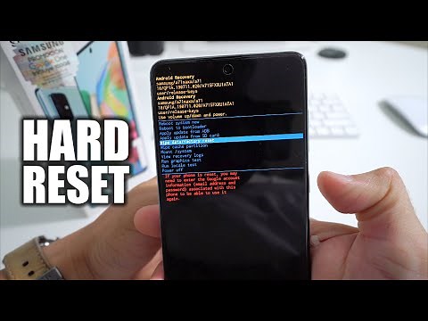 How To Reset Samsung Galaxy A71 - Hard Reset