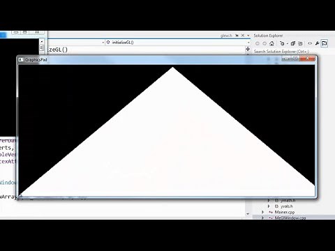 OpenGL Hello World Triangle
