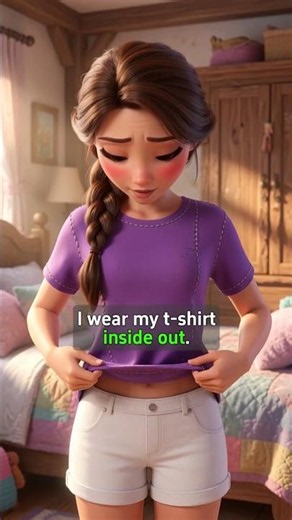 How to Describe Everyday Clothing Mishaps in English! #Shorts