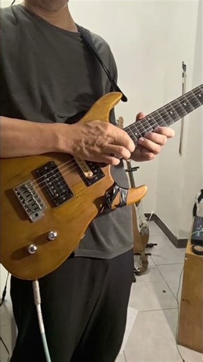 Sunday night jam practice on Washburn N1 with Zoom MS50G+ and Boss RC-3 part 2